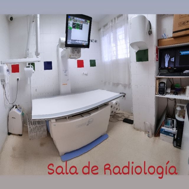 Sala de radiología de Clínica Veterinaria Las Flores